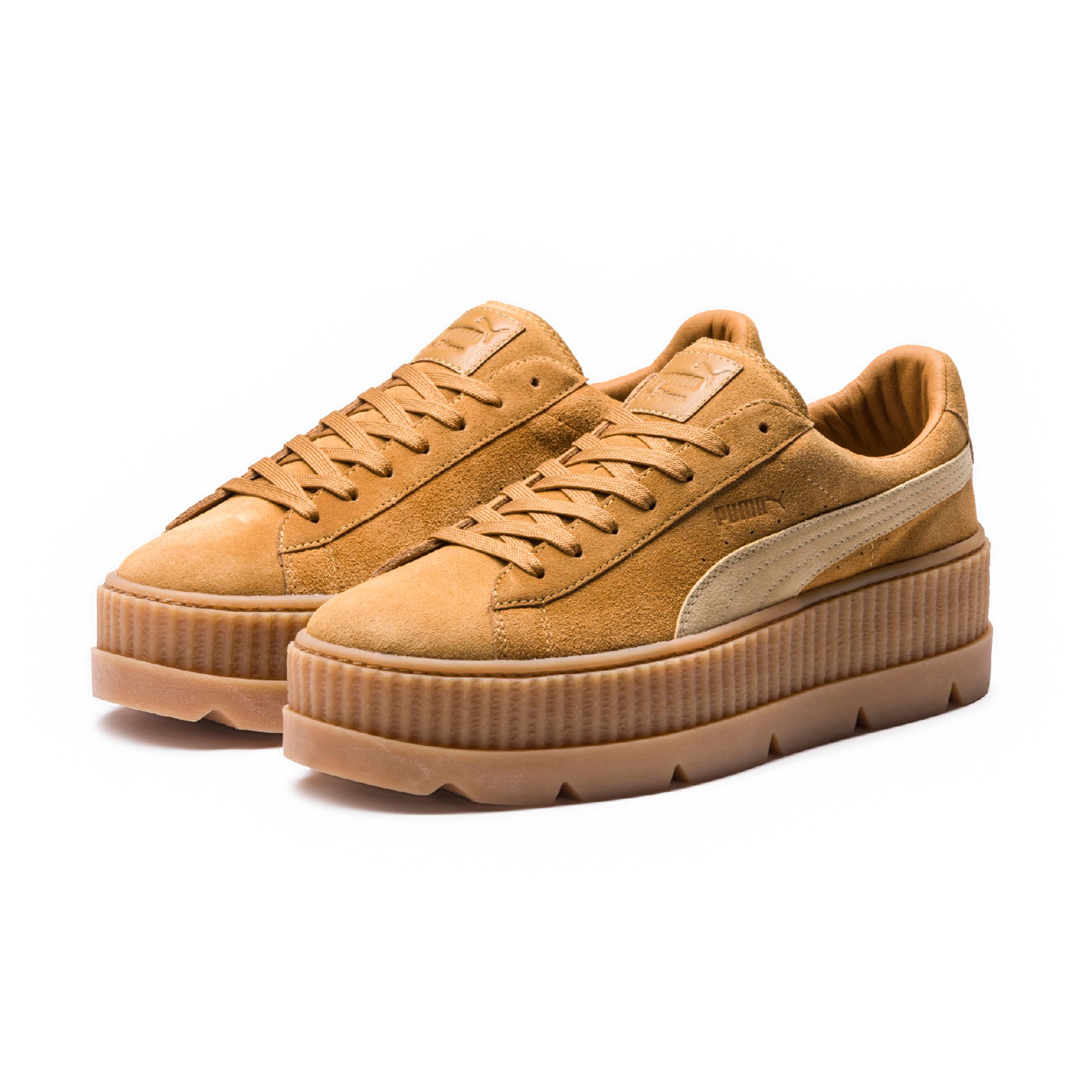 ФЕНТИ дамы Suede Cleated Creeper