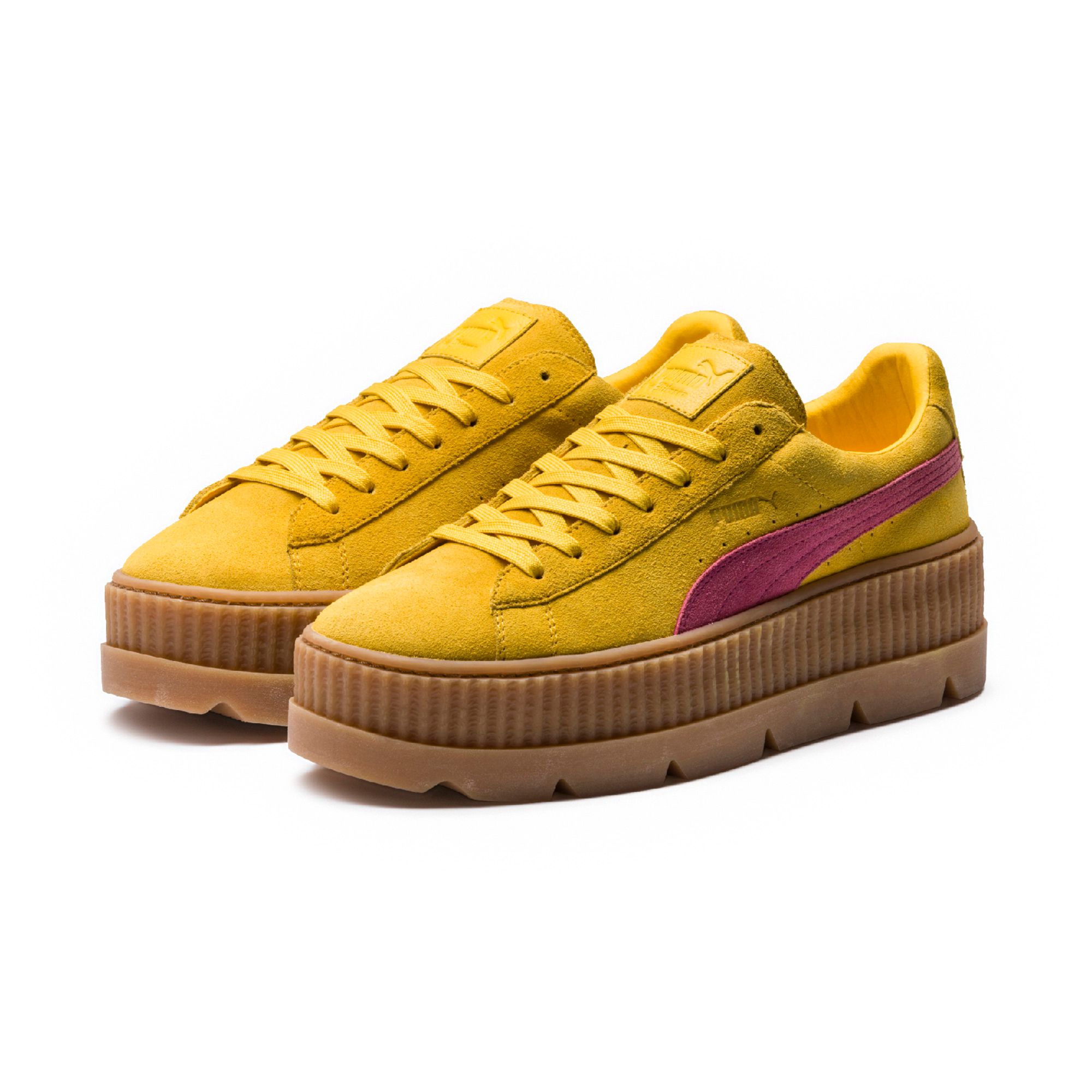 ФЕНТИ дамы Suede Cleated Creeper