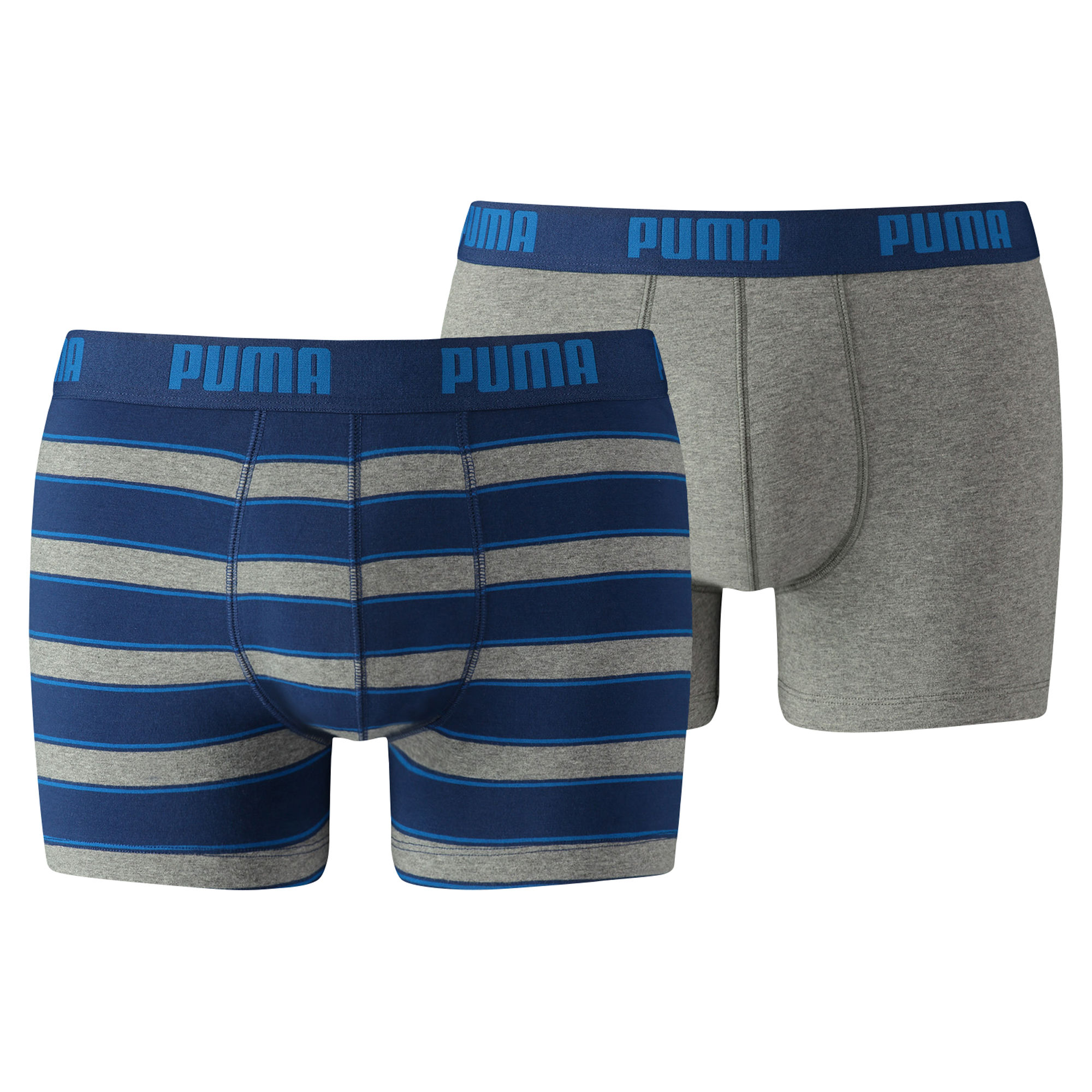 Мужские Yarn Dyed Rugby Stripe Boxer Shorts 2 Pack